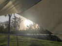 牧高笛（MOBIGARDEN） 俊庭新款户外天幕防晒防雨大帐篷遮阳棚野露营沙滩休闲凉棚天幕 晨雾白牛津440 实拍图