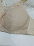 昂蝶 术后专用义乳文胸二合一硅胶假胸假乳房内衣无钢圈胸罩 肤色右 80B 实拍图