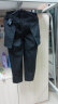 G2000舒适直筒黑色西裤男士修身职业商务正装休闲西服裤【合AS】 黑色/99-修身版 28/160 实拍图