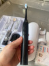 PERSMAX德国声波洁牙器一机两用洗牙结石去除器牙刷牙去牙垢电动清洁神器口臭清理充电式磨牙渍的工具 旗舰黑丨雅典黑+2个刷头+牙粉+牙线+支架+牙刷盒 实拍图