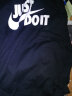 耐克(NIKE)男短袖T恤 纯棉 运动休闲 经典简约 AR5007-011 黑色S 实拍图