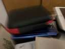 鑫喆移动硬盘保护套硬盘包收纳包充电宝防震WD硬盘盒U盘收纳盒2.5英寸数据线充电器电源线便携G010 高端版【卡位+三重减震】升级皮革蓝链款 实拍图