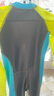 DIVE&SAIL连体儿童泳衣女童潜水服户外长袖长裤防晒速干男童沙滩浮潜游泳装 男款深灰色 XXL(建议135-145,体重55-70斤) 实拍图