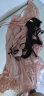 媚の火女士性感睡衣女夏季吊带睡裙两件套蕾丝内衣居服大码冰丝高级感 藕粉 M码（95-105斤） 实拍图