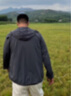 廷毅防晒衣男士冰丝防晒服夏季户外钓鱼服轻薄透气皮肤衣定制LOGO印字 深灰【可拆卸帽檐】 4XL 【190-210斤】 实拍图