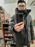 波司登（BOSIDENG）冬季鹅绒羽绒服男款内背带厚款宽松连帽90绒保暖外套B20143783 格力灰8188 170/88A 晒单实拍图