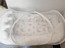 史威比（Sweeby）婴儿床中床新生儿宝宝移动床便携式防压防惊哄睡神器仿生床 尊享版丨椰棕床垫+蚊帐 实拍图