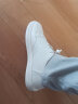 康奈男鞋 新款休闲鞋百搭潮流牛皮鞋纯色系带运动男士系带鞋 1175801 白色（男款） 40 实拍图