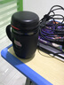 大嘴猴保温杯女男士不锈钢水杯带滤网手柄商务办公杯泡茶杯情侣杯子 睿智黑【316不锈钢内胆】 480ml 保温杯(含陶瓷杯) 实拍图
