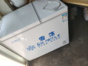 【下单速发】雪花（SNOWFLK）192升小冰柜商用冰柜家用卧式冰柜双箱双温冷柜BCD-192 晒单实拍图