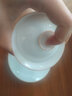 唯古 甜白釉盖碗茶杯茶具茶碗功夫三才碗简约现代纯色白瓷敬茶泡茶器喝茶 中号（满杯150ml） 实拍图
