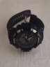 正港（ZGO）高达 手表男电子表防水夜光学生青少多功能运动手表 872黑蓝 实拍图
