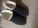 布瑞京老北京布鞋男棉鞋纯羊毛冬季保暖爸爸休闲鞋中老年软底雪地鞋子 黑色 纯羊毛B22101 40 实拍图