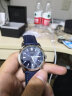 西铁城（CITIZEN）手表小蓝针男表光动能黑武士小牛皮不锈钢表带时尚休闲腕表送礼物 BM7140-11L 实拍图