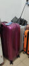 莎米特拉杆箱28英寸大容量行李箱PC材质密码箱旅行箱PC154 紫色 实拍图
