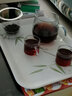 绿昌明 茶杯玻璃杯水杯茶水分离杯泡茶杯子加厚耐高温办公茶杯套装耐热 鹰嘴单杯+4只品杯110ml 实拍图