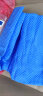 悦卡 合成鹿皮巾 麂皮巾 洗车鸡皮擦车布 强力吸水擦车毛巾 大号1条装 压纹蓝色 汽车用品 实拍图