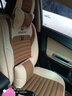 紫风铃汽车坐垫四季通用汽车座套座垫全包围四季垫适用于速腾卡罗拉Q04 【升级全包围】Q04-豪华版咖啡色 实拍图