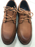 劳克士春季头层牛皮休闲皮鞋男英伦商务工装鞋低帮上班透气男鞋手工鞋 浅棕 38 实拍图