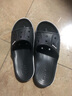 crocs卡骆驰一字拖贝雅卡骆班凉拖 情侣款运动休闲拖鞋|205392 黑色/白色-066 36 /37(220mm) 实拍图