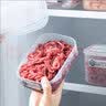 家の物语（KATEI STORY）日本进口冰箱收纳盒冻肉分装盒食品级厨房水果葱姜蒜冷冻小保鲜盒 抗菌款700ml单件装【国产款】 实拍图
