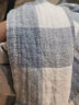 京东京造纯棉纱布毯子四季可用毛毯毛巾被全棉婴儿毯盖毯 晴天蓝150*200cm 晒单实拍图