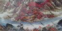 迅典泰山日出国画山水画客厅装饰画办公室挂画风水靠山沙发背景墙字画 A款鸿运当头 实木带框63*123厘米 实拍图