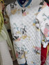 贝肽斯婴儿衣服春秋连体衣新生儿宝宝秋装三层空气棉婴儿连体衣 熊猫欢颂 73cm 实拍图