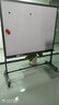 京庆天创 钢化玻璃白板支架式活动黑板移动立体办公会议大黑板立式教学培训支架式带轮磁性写字板彩色玻璃 实拍图