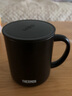 膳魔师（THERMOS） 不锈钢时尚简约带盖牛奶咖啡杯办公水杯把手杯可团购定制刻字JDG TCDG-451-黑色 实拍图