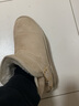 森馬（Senma）时尚休闲搭扣棉鞋套脚加绒保暖雪地靴女727420813 蘑菇色 39码 实拍图