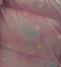 迪士尼儿童羽绒服外套秋冬女童轻薄连帽宝宝短款大童白鸭绒V418迷彩130 实拍图