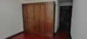 一木 实木衣柜 新中式 胡桃木 衣橱 大衣柜卧室 柜子 两门1# 【现货闪发】 实拍图