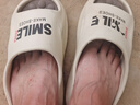 拖鞋男士 夏季外穿防滑厚底踩屎感EVA潮牌运动篮球男生沙滩凉拖鞋 卡其色 40-41 （标准码） 实拍图