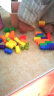 教玩世家（JWANJ）儿童小号颗粒塑料拼搭积木早教拼装拼插建筑积木3-6周岁兼容玩具 250克 实拍图