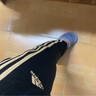 阿迪达斯 （adidas）长裤男秋季宽松透气直筒裤跑步运动防风休闲裤 黑金（经典款） XS 实拍图
