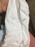 Aengbay昂贝 婴儿连体衣薄款新生儿衣服夏天宝宝长袖哈衣纯棉满月夏季服 白色（平角薄款） 52cm 实拍图