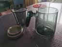 半物生活 茶杯玻璃泡茶杯茶水分离杯男士办公室茶水杯茶具茶道杯功夫茶杯大容量喝水杯子红茶绿茶过滤杯带把 烟灰木尊杯 实拍图