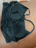 金三塔抹胸带胸垫防走光时尚打底吊带抹胸运动裹胸 黑色有胸垫 XL (170/92A) 实拍图