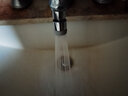 潜水艇水龙头防溅头厨房菜盆面盆水龙头起泡器通用加长防溅万向喷头 精铜材质（适合22外丝，24内丝） 实拍图