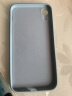 阿斯汀（ATHDDIN） 苹果系列型号手机壳iPhone 直边精孔硅胶软壳 烟灰蓝【纯色软壳】 苹果XR 实拍图