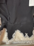 桑罗睡衣女真丝短款睡裙性感蕾丝浪漫氛围感内搭外穿家居服女SANGLUO 黑色 155(S) 晒单实拍图