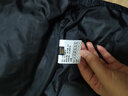 啄木鸟羽绒服男轻薄款秋冬季新款冬装男士外套男纯色大码上衣服男装袄子 1800黑色【立领款】 3XL 185 实拍图