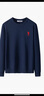 U.S. POLO ASSN.男士针织衫简约商务毛衣秋冬纯棉保暖男装上衣宽松打底毛衫 实拍图