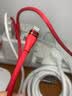 帆睿适用苹果x数据线4s手机充电线iphone7器13 14快充头11闪充冲6xr8平板电源线12短ios加长 【经典快充版】适用于苹果数据苹果数据线-针织红1米 实拍图