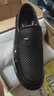 蜻蜓牌真皮男鞋新款夏季透气男士皮鞋男镂空凉皮鞋中年人爸爸鞋防滑商务休闲皮鞋皮凉鞋中老年老人爸爸凉鞋 黑色 43 实拍图