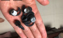 鹏谷 适用于boseqc30耳塞套博士qc20耳机套鲨鱼鳍耳塞SoundSport降噪配件硅胶耳帽 BOSE硅胶套-透黑色（大中小各一对） 实拍图