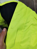 智汇反光雨衣交通雨衣雨裤套装电动车外卖防暴雨防汛环卫分体式冬季加厚棉雨衣 荧光绿【加厚款300DPU】 XL号（适合身高170-175cm） 实拍图