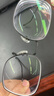 依视路（ESSILOR） 新款商务男镜架时尚镜框女配依视路镜片近视定制眼镜网上配镜 钛金属-全框-4004BK-黑色 镜框+依视路膜岩高清1.67现片 实拍图