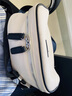 慕昂白色轻便小包包女尼龙布运动包2021新款潮夏天单肩斜挎休闲小方包 黑色 实拍图